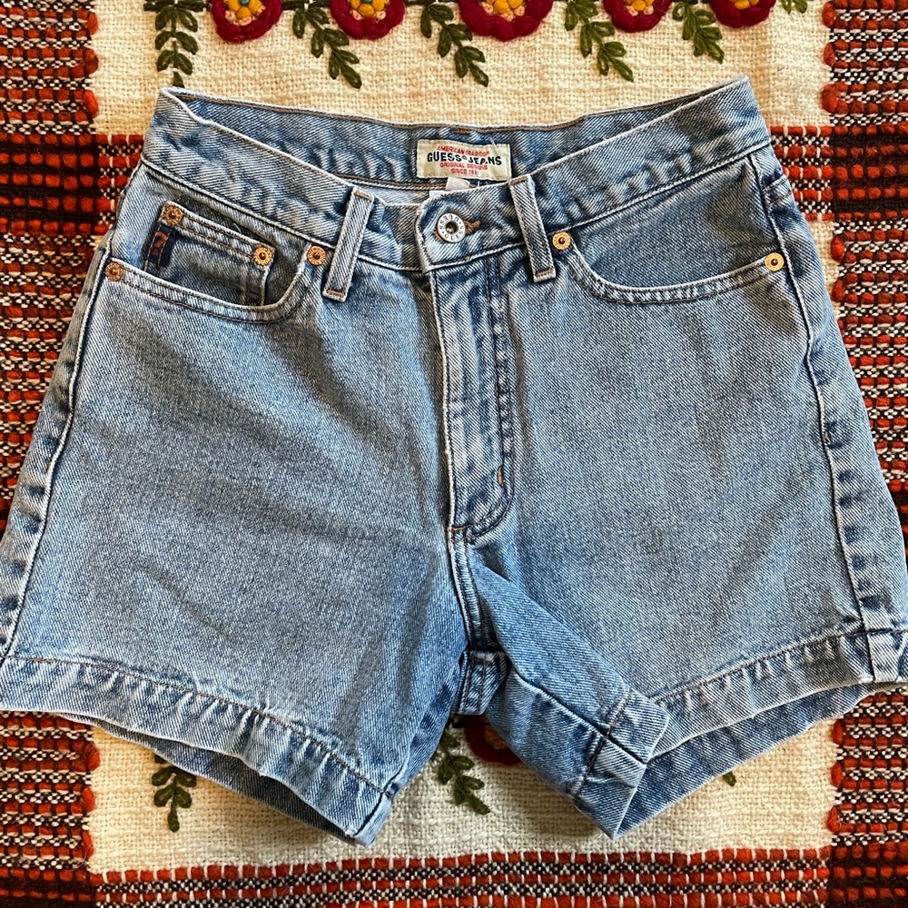 Vintage Guess shorts.